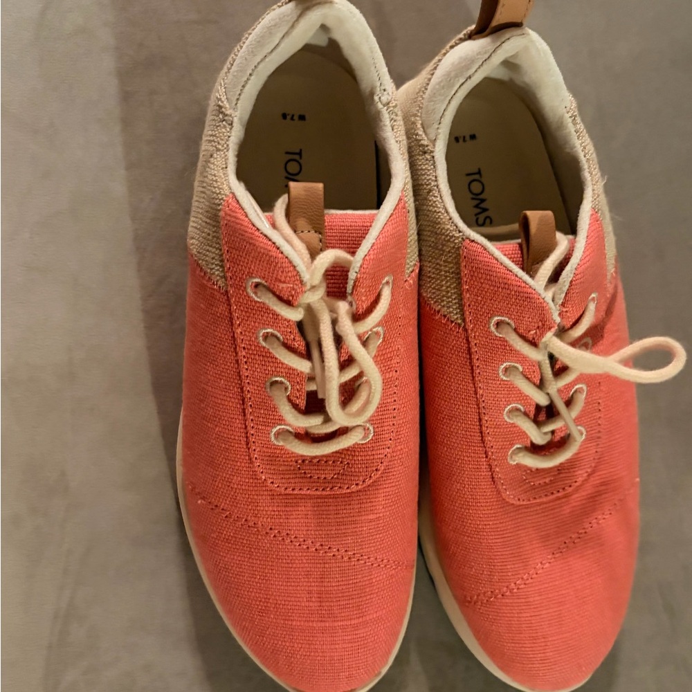 Toms Cabrillo Canvas Lace Up Sneakers - Picture 2 of 6